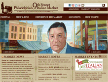 Tablet Screenshot of italianmarketphilly.org